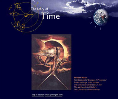 Story of Time exhibition website