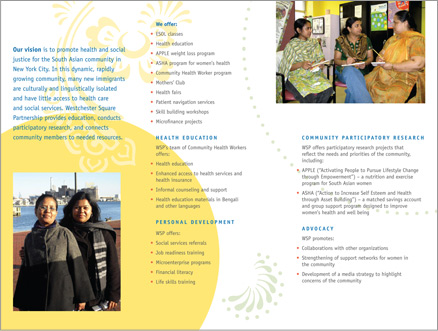 Westchester Square Partnership brochure